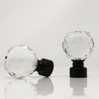 Cut Ball finials 28mm, 1 1/8, Drapery King Toronto