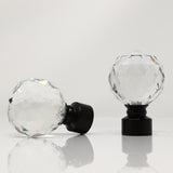 Cut Ball finials 28mm, 1 1/8, Drapery King Toronto