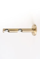 Channel Rod Wall Double Brackets By Drapery King Toronto 28mm