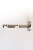 Channel Rod Wall Double Brackets By Drapery King Toronto 28mm
