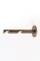 Channel Rod Wall Double Brackets By Drapery King Toronto 28mm