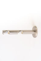 Channel Rod Wall Double Brackets By Drapery King Toronto 28mm