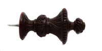 Colosseum Finial 1 3/4" For Wood Mahogany
