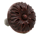 Rose Tie Back Mahogany