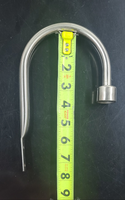 Tie-Back J Hook / Curtain Hold Back