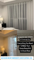 RONA, Marble Sheer 118" by The Yard For Custom Drapery
