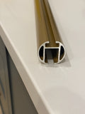 Channel Rod 120" Inch MANUAL CURTAIN Rod (1 1/8") 28mm 7 Colors "Rod"