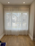 Wave curtains, Drapery King Toronto