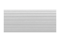 Fluted Poles: 1 3/8" Wood Product Number 501 - 6ft F25 White