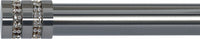 Diamond End Cap Finial, 28mm, Curtain Rod (set of 2)