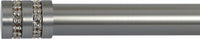 Diamond End Cap Finial, 28mm, Curtain Rod (set of 2)