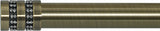 Diamond End Cap Finial, 28mm, Curtain Rod (set of 2)