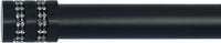 Diamond End Cap Finial, 28mm, Curtain Rod (set of 2)