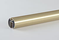 Channel Rod 72 Inch MANUAL CURTAIN Rod (1 1/8") 28mm 7 Colors "Rod"
