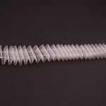 2 Cords Shirring Tape 1 in (25 mm) - Straight Pencil - Clear