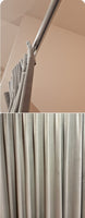 Custom Pleated drapery Panels Velvet-9677