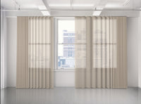 KS Forest White Recessed Curtain Track 118", 140" Long