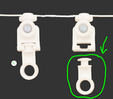 Ripple Fold replacement pendants for snap style curtains