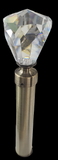 Crystal Dimond Finial 1 1/8" (28mm) #2 /6 Colors Available