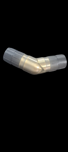 35 mm passing elbo for curtain rods and bay windows and corner windows 