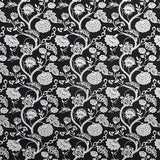 Carole Fabric Charming Climb Embroidered Fabric in Black, Drapery King Toronto 647-219-1714 While Supplies Last