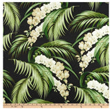 Orchid Haven Caviar Waverly Fabric