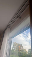 Channel Rod Wall Double Brackets By Drapery King Toronto 28mm