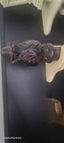Nero Finial, For Wood Curtain Rods Espresso (Set of 2)