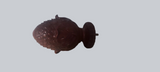 Decorative brown finial