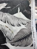 Falling Fronds Onyx Waverly Fabric Outdoor, Tommy Bahama Fabric