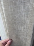 Privacy Curtain, Wave, S Fold - Modern Sand 115"w X 106"L inches high