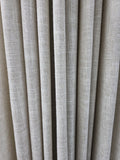 Privacy Curtain, Wave, S Fold - Modern Sand 115"w X 106"L inches high