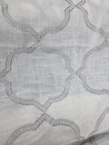 Orsay 105, Platinum, embroidered Linen
