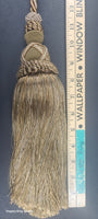 Tie Back and Decorative Double Tassels Bronze Multi