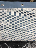 Ready Made 120"w X 95"L Fire Rated (Can ulc S109) Hospital Curtains - Blue