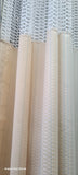 Keywords: hospital curtain, fire rated curtain, CAN/ULC S109 privacy curtain, medical privacy divider, institutional drapery, grommet top hospital divider, healthcare curtain, fire retardant room divider, nursing home privacy curtain, medical cubicle curtain, affordable hospital curtain, fire resistant curtain Canada, healthcare drapery sand blue stripe.