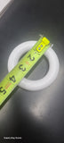 2 1/4" Wood Ring for 2" Victorian Wood Pole  2" Pewter ( 7 per Bag)