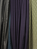 Pinch Pleated Lined Drapery Panels 144"w x 95"L Purple (Pair)