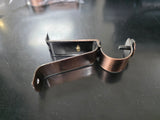 1 1/8 (28mm)  Antique Copper Single Brackets Set Of 2