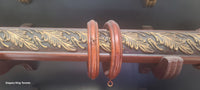 2 1/4" Wood Ring, for 2" Victorian Wood Pole Rosewood ( 10 per Bag)
