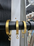 Rings, 28RND – Matte Brass 10 per bag