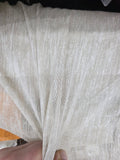 Wide Wave Fold Linen Text Sheers, Sand Color, Semi Sheer