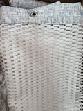 Ready Made 108"w X 95"L Fire Rated (Can ulc S109) Hospital Curtains - Blue