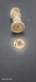 3 1/2" Euro Projection Bracket (35mm) Wood Bracket Unfinished (Set of 2)