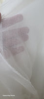 MADRID | 252 CREAM, 118" Wide Sheer Frost