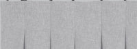Curtains, Blackout Inverted Pleat Panel, Color Gray 150"W X 95"L (Set of 2)