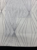 Kinetic Color Adventure,  Linen Embroidery