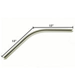 CS 45 Degree Bend CS 45Bend - White 12" X 12"