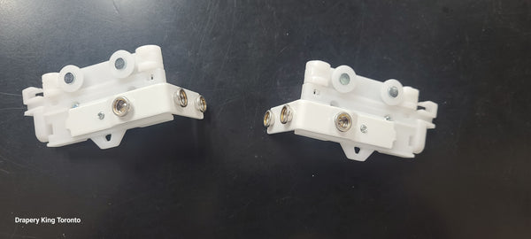 Right and Left Hand S-Fold Overlap Master Butt Metal Snap