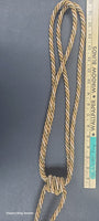 Tie Back and Decorative Double Tassels Bronze Multi